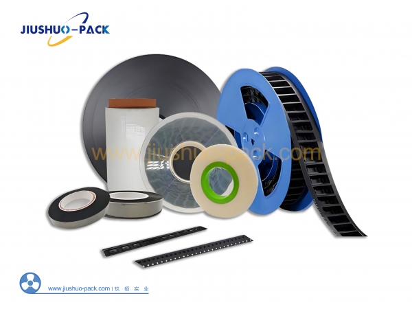 Embossed carrier tape packing material