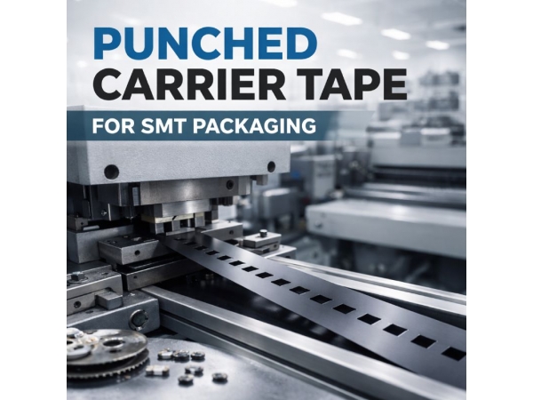 Punched Carrier Tape for SMT Packaging | Structure, Uses & Comparison